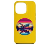 Grasshopper Insect Sunset Retro Style Vintage 80s 70s Case for iPhone 13 Pro