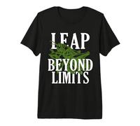 Grasshopper Leap Beyond Limits Premium T-Shirt