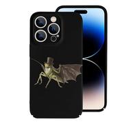 Grasshopper Wearing Top Hat And Tie Printed Phone Case Unisex Cute Hard Cellphone Protective Cover Compatible with iPhone 14/14 Plus/14 Pro/14 Pro Max