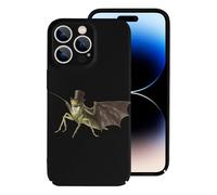 Grasshopper Wearing Top Hat And Tie Printed Phone Case Unisex Cute Hard Cellphone Protective Cover Compatible with iPhone 14/14 Plus/14 Pro/14 Pro Max