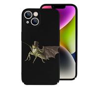 Grasshopper Wearing Top Hat And Tie Printed Phone Case Unisex Cute Hard Cellphone Protective Cover Compatible with iPhone 14/14 Plus/14 Pro/14 Pro Max