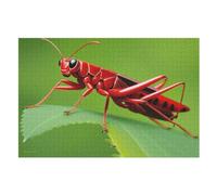 Grasshopper Wooden Jigsaw Puzzles for Adults 1000 Piece Puzzle for Kids & Teens, Fun Educational Games for Family Game Night (75×50cm)