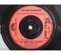 Grasshoppers - TEAR DROPS FALL LIKE RAIN 7 INCH (7" VINYL 45) UK POLYDOR 1981