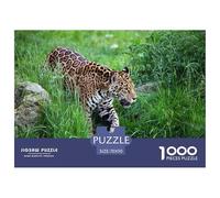 Grassland Leopard Jigsaw Puzzles for Adults Interesting Puzzle Game 1000 Pieces Impossible Puzzle Home Decoration Gifts 70x50cm/1000pcs
