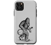 Grassquatch! Vintage Bigfoot & Bluegrass Banjo Music Case for iPhone 11 Pro Max