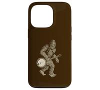 Grassquatch! Vintage Bigfoot & Bluegrass Banjo Music Case for iPhone 13 Pro