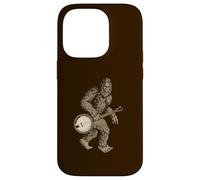 Grassquatch! Vintage Bigfoot & Bluegrass Banjo Music Case for iPhone 14 Pro