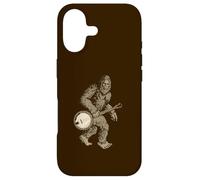 Grassquatch! Vintage Bigfoot & Bluegrass Banjo Music Case for iPhone 17