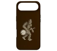 Grassquatch! Vintage Bigfoot & Bluegrass Banjo Music Case for iPhone Air