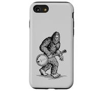 Grassquatch! Vintage Bigfoot & Bluegrass Banjo Music Case for iPhone SE (2020) / 7/8