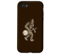 Grassquatch! Vintage Bigfoot & Bluegrass Banjo Music Case for iPhone SE (2020) / 7/8