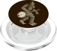 Grassquatch! Vintage Bigfoot & Bluegrass Banjo Music PopSockets PopGrip for MagSafe