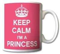 Keep Calm I'm A Princess Mug Cup Gift Retro