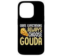 Grate Expectations Always Choose Gouda Cheese Case for iPhone 14 Pro