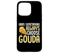 Grate Expectations Always Choose Gouda Cheese Case for iPhone 15 Pro Max