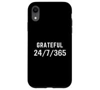 Grateful 24/7/365 Give Thanks Case for iPhone XR