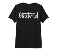 Grateful Attitude Mindset Quote for Positive Vibes Premium T-Shirt
