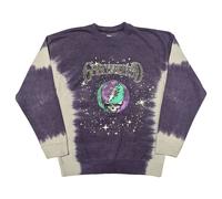 Grateful Dead Cosmic Stealie Dip Dye Sweatshirt in Purple | Size: Medium Grateful Dead Purple M