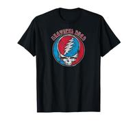 Grateful Dead Distressed Groovy Steal Your Face Vintage Band T-Shirt