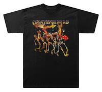 Grateful Dead Exclusive Skeleton Shuffle Line Tee, Black, XXXL