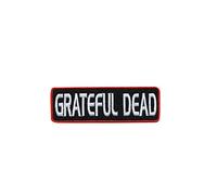 Grateful Dead Greateful Patch Badge Embroidered Iron on Applique Souvenir Accessory