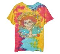 Grateful Dead Kids T Shirt Bertha Frame Band Logo New Official Dye Wash Multi, Multi, M/7-8 Years