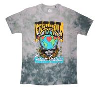 Grateful Dead Men's Forever Grateful Washed T-Shirt in Green | Size: XL Grateful Dead Green XL