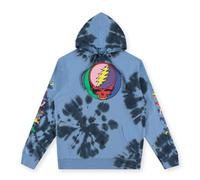 Grateful Dead Mens Hoodie Sweatshirt Dancing Bears Vintage Tie Dye Rock Hoodie with Sleeve Print