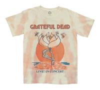 Grateful Dead Men's Sugar Magnolia Tie Dye T-Shirt in White | Size: Large Grateful Dead White L