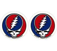 Grateful Dead - Pair of 2 1/2" Steal Your FACE - Sticker / Decal