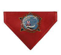 Grateful Dead Pet Bandana Grateful Dead Daves Picks Volume Ten Alligator Bonus Art Red Slip On Collar Bandana Only