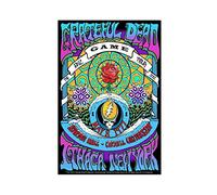 Grateful Dead Poster Canvas Poster Bedroom Decor Sports Landscape Office Room Decor Gift Unframe-style 24x36inch(60x90cm)