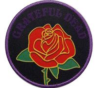 GRATEFUL DEAD - Rose [PATCH] Black