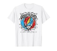 Grateful Dead Steal Your Face Hand Drawn Flair Vintage Band T-Shirt