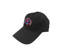 Grateful Dead Steal Your Face Logo Baseball Cap in Black Grateful Dead Black One Size