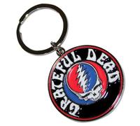 Grateful Dead Steal Your Face Logo Keychain One Size