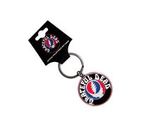 Grateful Dead Steal Your Face Logo Keyring in Black Grateful Dead Black One Size