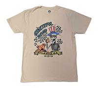 Grateful Dead T Shirt Atlanta Flowers Band Logo Official Unisex Natural XL