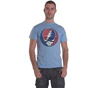 Grateful Dead T Shirt Steal Your Face Classic Band Logo Official Mens Blue M