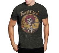 Grateful Dead Unisex T-Shirt: Best of Cover (Dip-Dye, Mineral Wash) (Small)