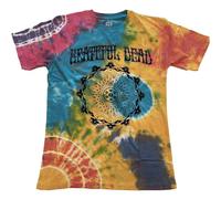 May 1977 Dip Dye T Shirt Grateful Dead Red L
