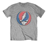 Grateful Dead Unisex T-Shirt Steal Your Face Classic Multicoloured