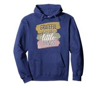 Grateful For The Simple Things Daily Mindset Quote Pullover Hoodie