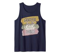 Grateful for The Simple Things Daily Mindset Quote Tank Top