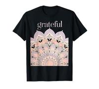 Grateful Gratitude Spirituality Meditation Yoga T-Shirt