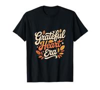 Grateful Heart Era Autumn Thankful Thanksgiving T-Shirt
