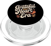 Grateful Heart Era Retro Thankful Kindness Positivity PopSockets PopGrip for MagSafe