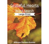Grateful Hearts: A Thanksgiving Bible Word Search