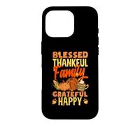 Grateful Thankful Blessed Thanksgiving Case for iPhone 16 Pro
