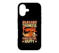 Grateful Thankful Blessed Thanksgiving Case for iPhone 17